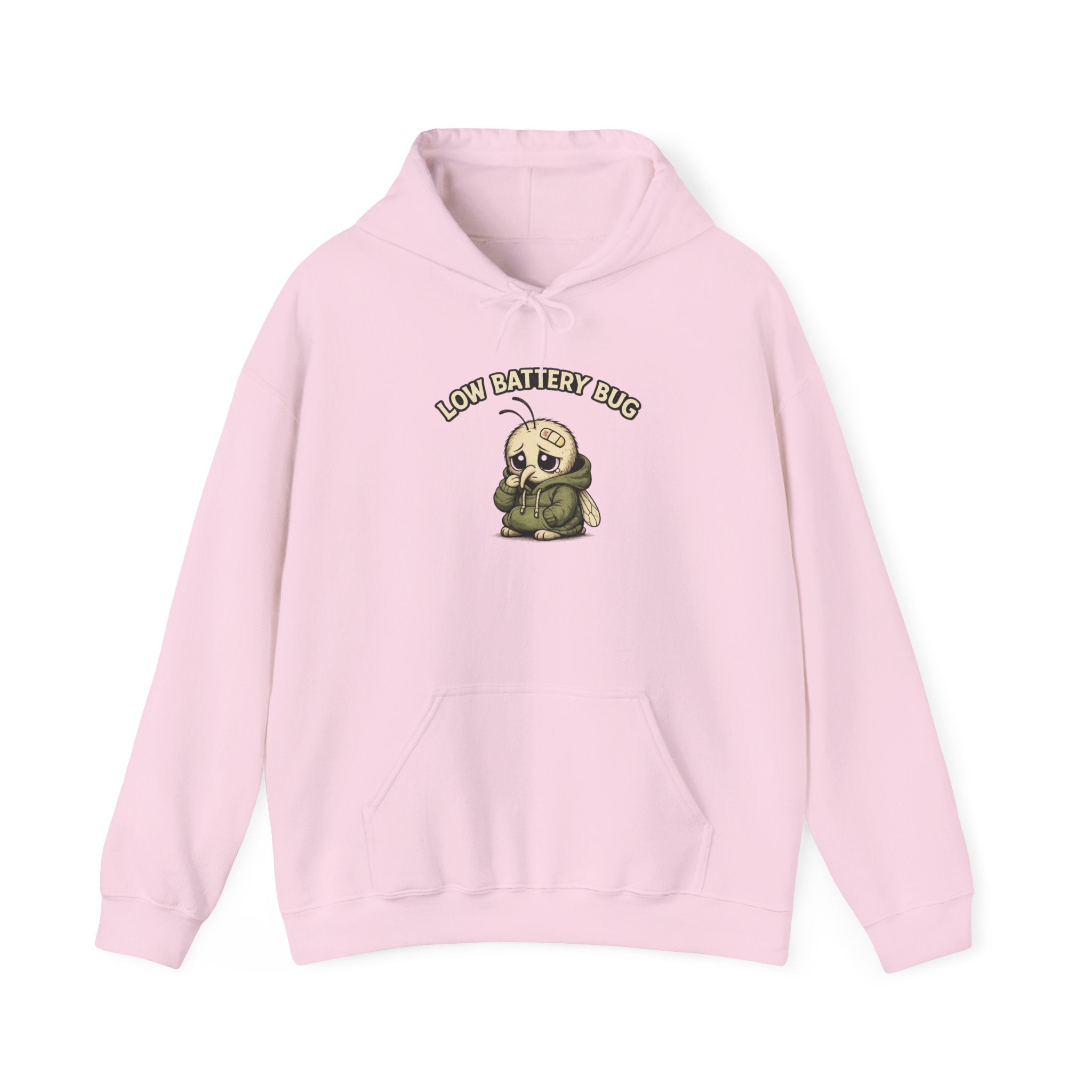Low Battery Bug Hoodie | Still Buzzing Co.