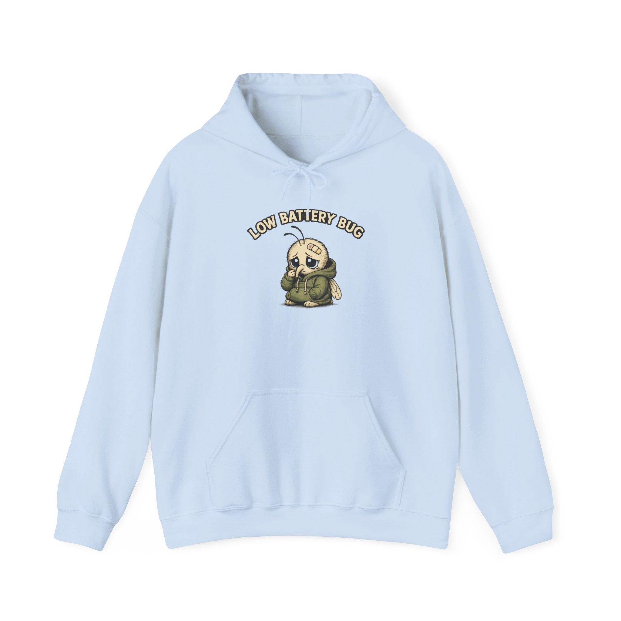Low Battery Bug Hoodie | Still Buzzing Co.